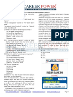 IBPS CLERK MAINS Memory BasedReasoning PDF