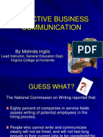 Writing Business Communications