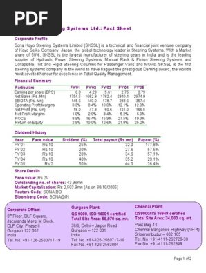 Fact Sheet
