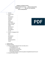 Format Laporan KASUS DI RS