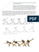 Athletics Shoulder: Shot Put, Sport in