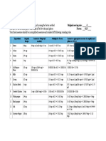 Recipe Enlargement Form For Website