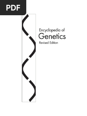 Encyclopedia Of Geneticspdf Genetics Gene - 