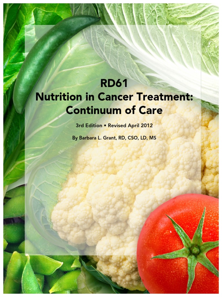 Nutrition in Cancer Treatment Continuum of Care 2012 | PDF | Leukemia ...