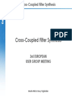 Cross-Coupled Filter Synthesis
