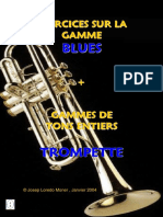 Exercices Gamme Blues Trompette (Démo)