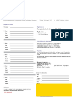 PMP Registration Form 2017