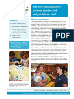 03 - Effective Communication Between Families and Early Childhood Staff