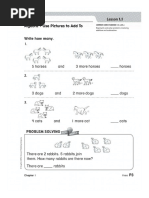 Maths Grade 1 A