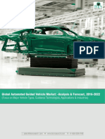 Global Automated Guided Vehicle Market: - Analysis & Forecast, 2016-2022