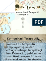 Tahapan Komunikasi Terapeutik