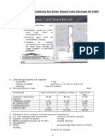 Solar Based Cold Storage