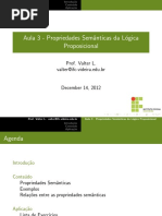 Aula5 e 6 Propriedades Semânticas