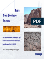 Fracture Analysis From Borehole Images