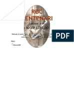 ROC CENTENARI (Sardana - Josep Loredo) - Portada, Score i Particel·Les