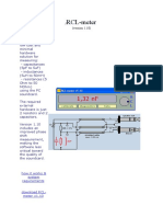 RCL-meter: (Version 1.10)