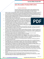 Current Affairs Pocket PDF - December 2016 by AffairsCloud