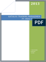 Katalog Silabus Training Manajemen