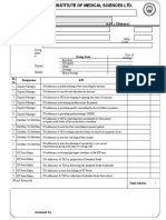 Kpi Assessment Sheet KPI (Dietary) : PERFORMANCE APPRAISAL (April-2015 - March-2016)