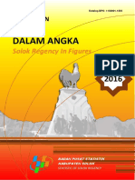 Kabupaten Solok Dalam Angka 2016