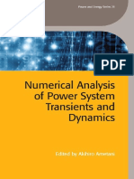 Numerical Analysis of Power System Transients and Dynamics PDF