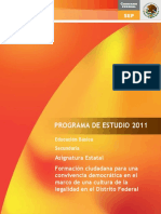 Cultura de La Legalidad Distrito Federal 2012 PDF