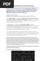 la epistemeologia contable