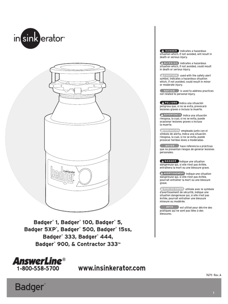 Badger Installation Care and Use Manual PDF | PDF | Daños y perjuicios ...