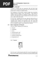 Chapter 1: Introduction To Networking: 1.1 What Is A Network?