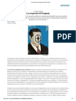 2 La Ocupación Del Lenguaje _ Opinión _ EL PAÍS