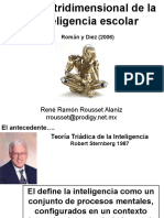 Teoria Tridimensional de La Inteligencia MARTINIANO