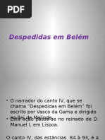 Despedidas em Belém