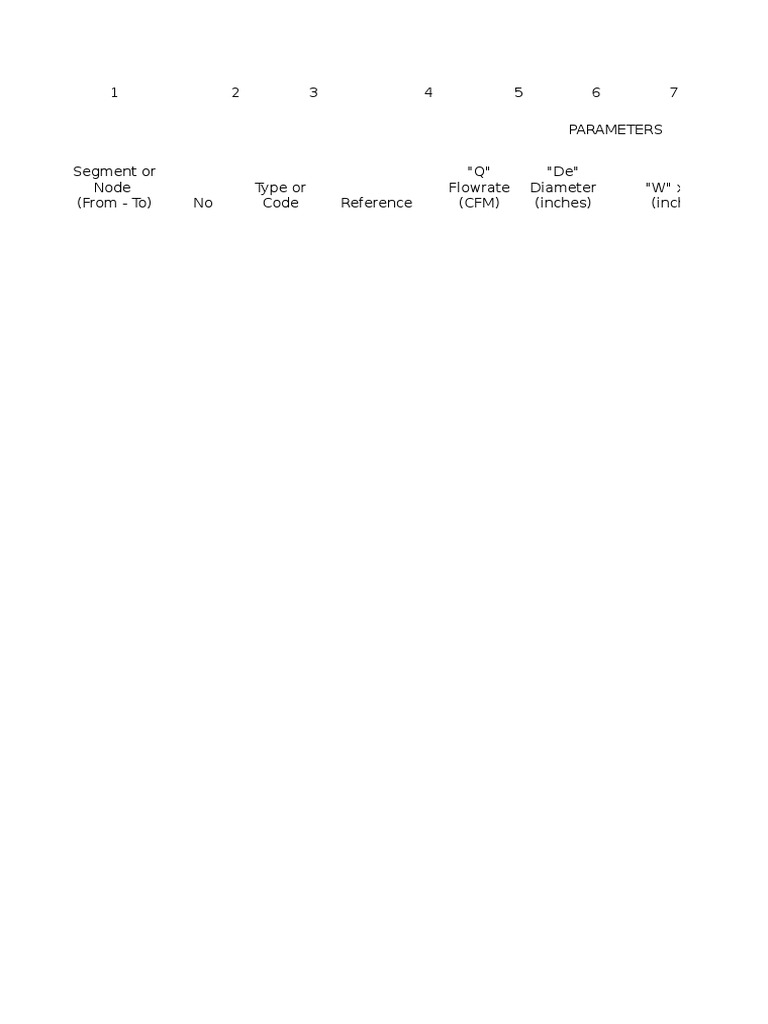 Duct Pressure Drop Calculation | PDF
