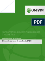 Modelos de Gestión de Calidad EFQM