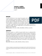 Análise Do Discurso e Mídia PDF