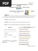 Ficha Leitura Isto Ou Aquilo