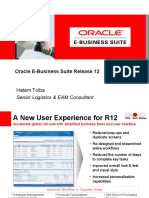 Oracle E-Business Suite Release 12: Hatem Tolba