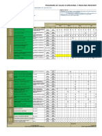 Cronograma de Actividades Salud Ocupacional E&a