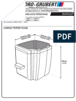 Barquilla PRFV para 2 Personas