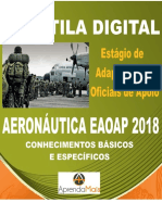 APOSTILA AERONÁUTICA EAOAP 2018 PEDAGOGIA + BRINDES