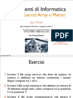 Esercizi Matlab Su Matrici