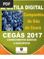 APOSTILA CEGÁS 2017 ENGENHEIRO + BRINDES