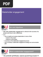 Stakeholder Engagement