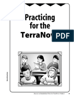 Practicing For The: Terranova