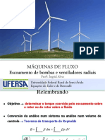 Aula 8 - Escoamento em Bombas e Ventiladores