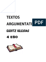 Textos Argumentativos