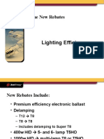 2007 DSM Lighting Program Changes