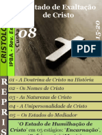 08 - O Estado de Exaltação de Cristo