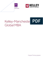 Kelley-Manchester Global MBA: Original Thinking Applied