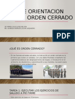 Orden Cerrado